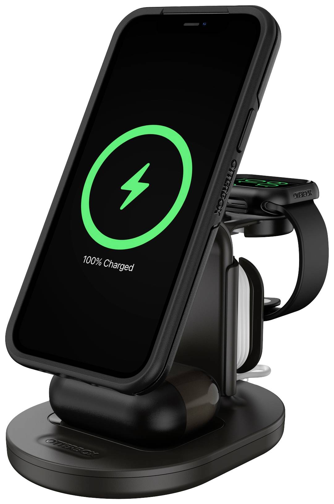 Otterbox 3 in 1 MagSafe Charger Ladeadapter 7.5 W Schwarz Wireless Charger