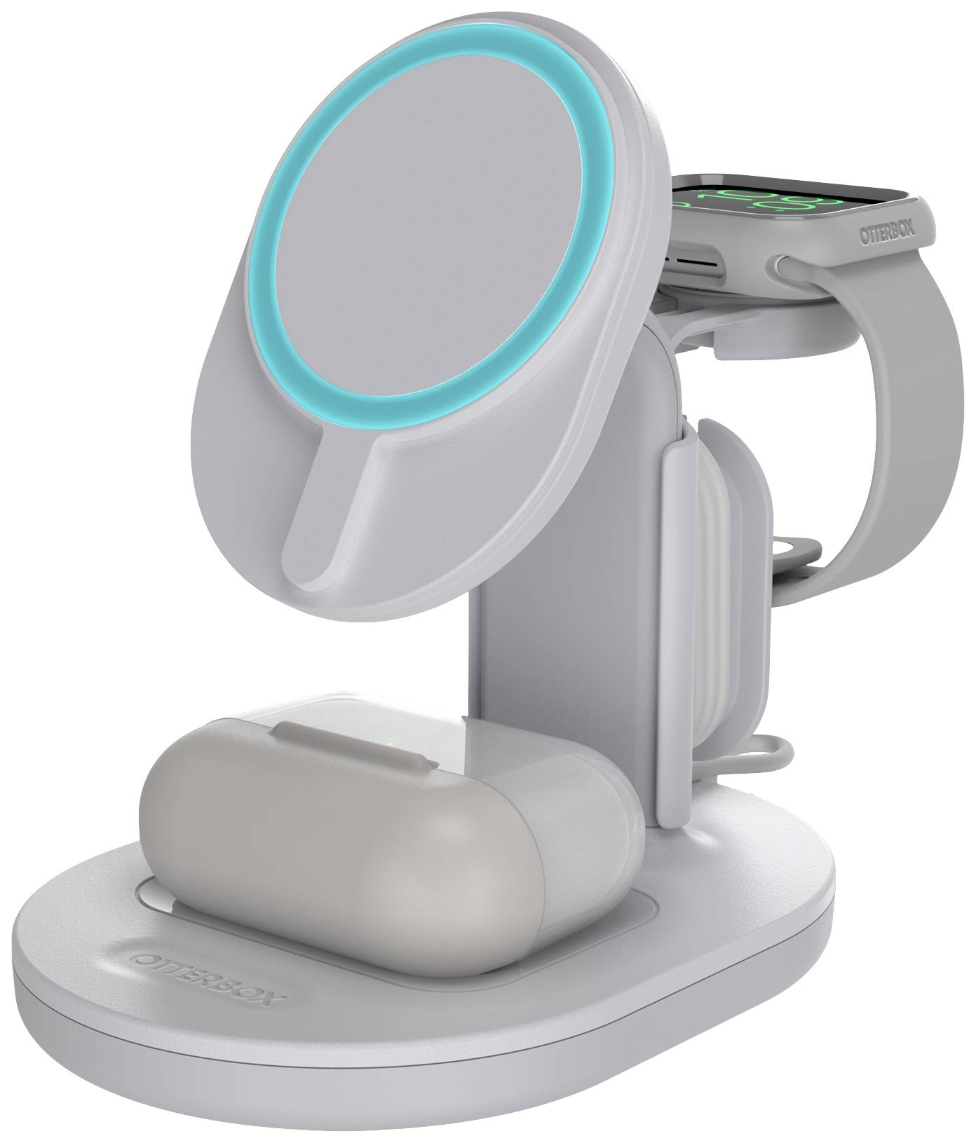 Otterbox 3 in 1 MagSafe Charger Ladeadapter 7.5 W Weiß Wireless Charger