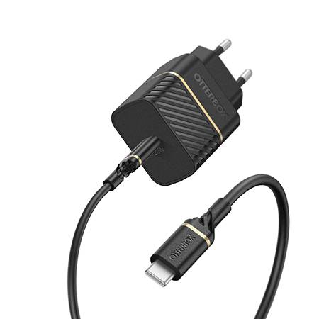 Otterbox EU Wall Charger USB Ladegerät 20W 1x USB-C® Schwarz Innenbereich