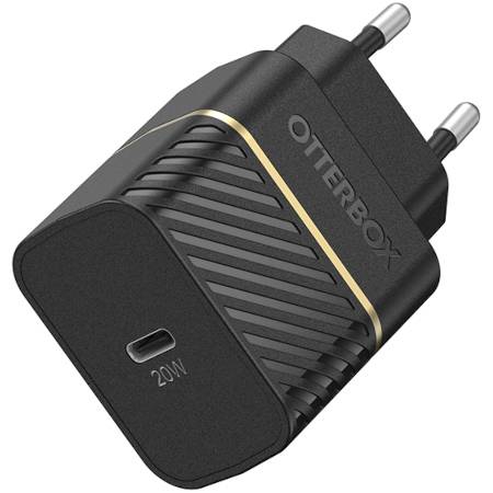 Otterbox EU Wall Charger USB Ladegerät 20W 1x USB-C® Schwarz Innenbereich