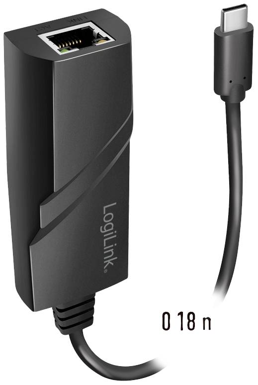 LogiLink UA0238A Netzwerkadapter 1000 MBit/s USB-C®, RJ45