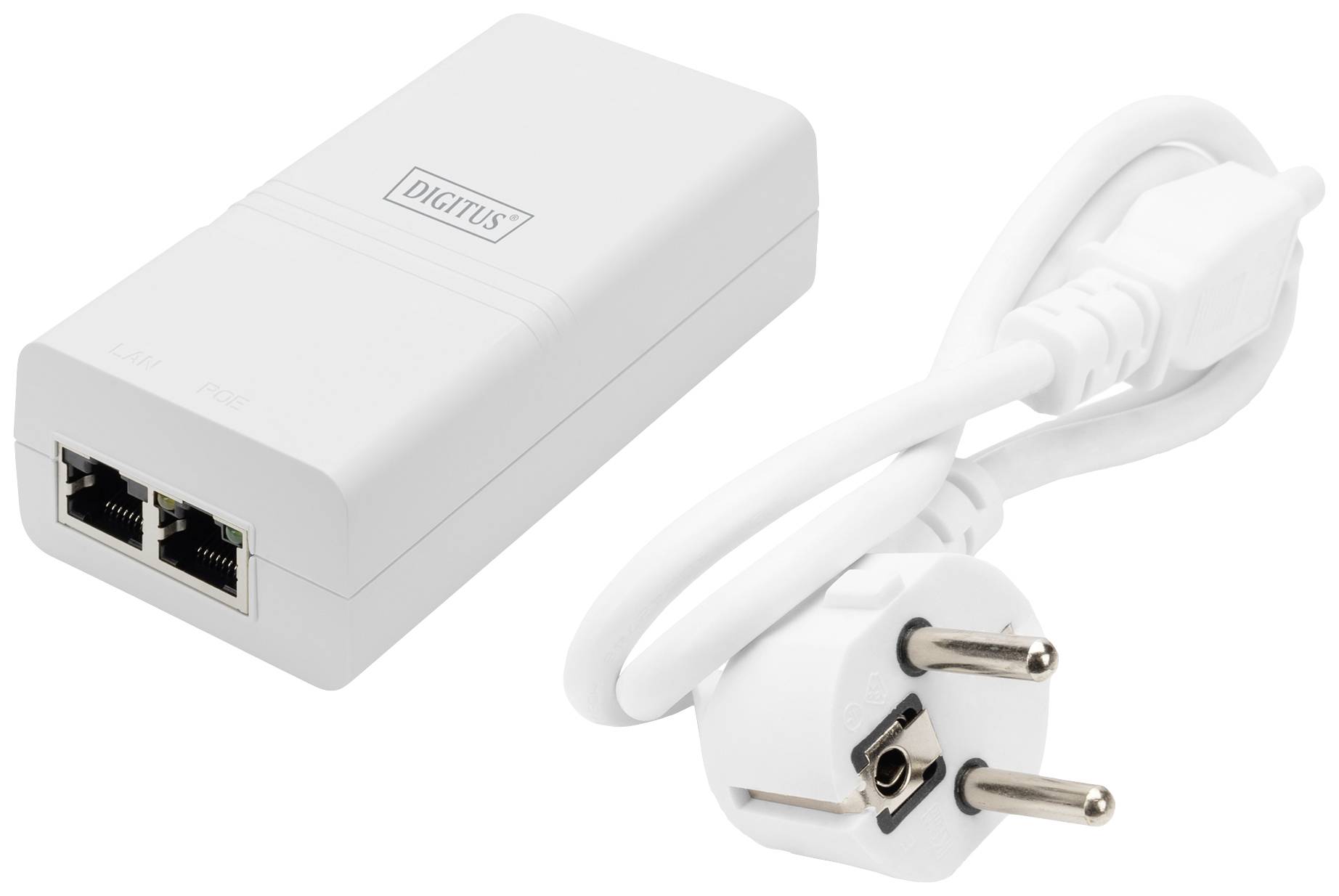 Digitus DN-95131 PoE Injektor IEEE 802.3af (12.95 W), IEEE802.3af (15.4 W)