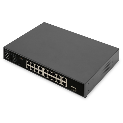 Digitus DN-95355 Netzwerk Switch 16 Port 10 / 100 MBit/s PoE-Funktion
