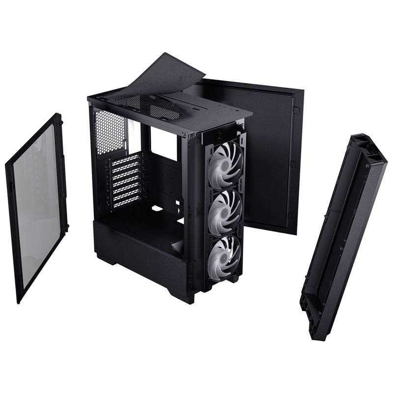 Phanteks Eclipse G300A Midi-Tower Gaming-Gehäuse Schwarz
