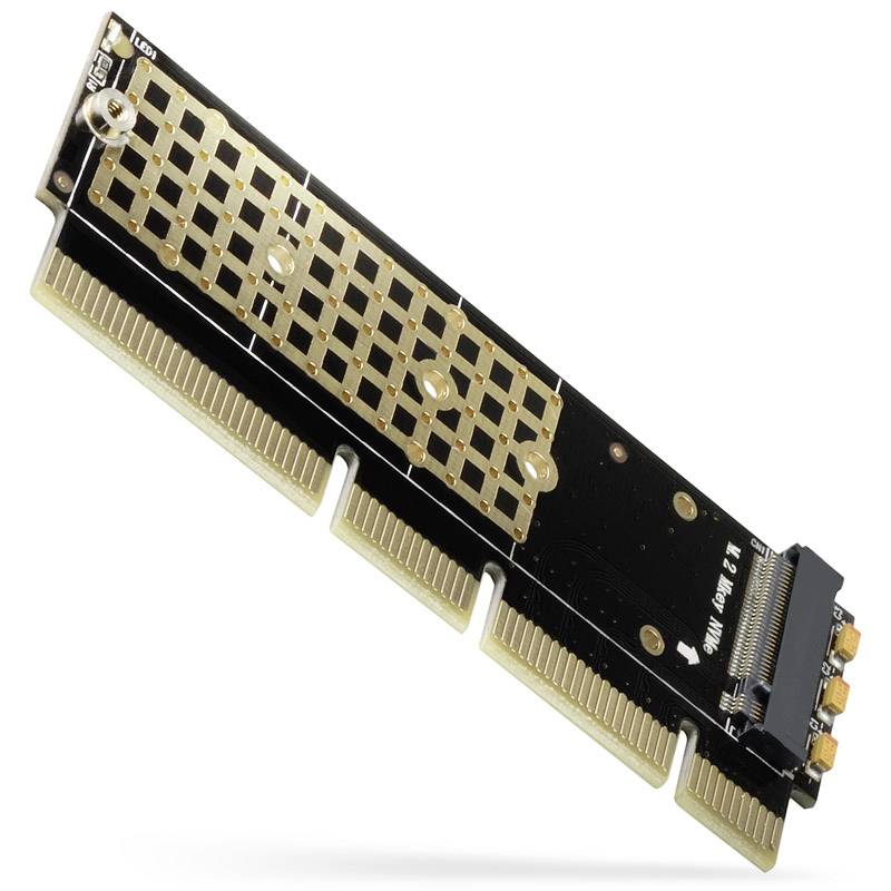 AXAGON PCEM2-1U 1 Port PCI-Express Karte PCIe Passend für (SSD): 2280