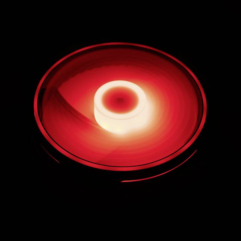 Alphacool Rise Aurora PC-Gehäuse-Lüfter Schwarz (B x H x T) 120 x 120 x 25 mm