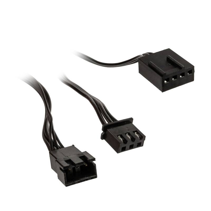 Alphacool Rise Aurora PC-Gehäuse-Lüfter Schwarz (B x H x T) 120 x 120 x 25 mm