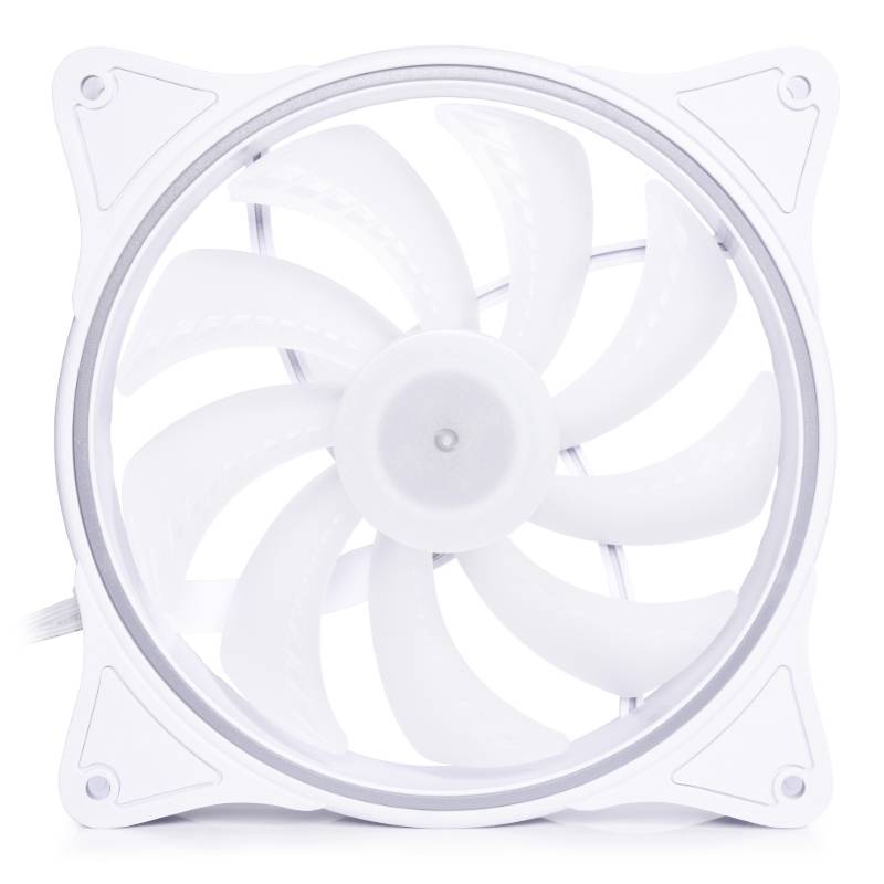 Alphacool Rise Aurora PC-Gehäuse-Lüfter Weiß