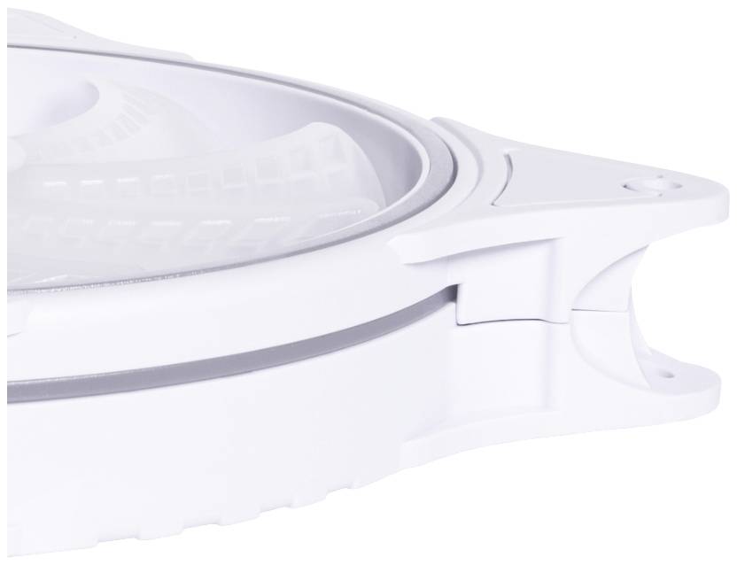 Alphacool Rise Aurora PC-Gehäuse-Lüfter Weiß