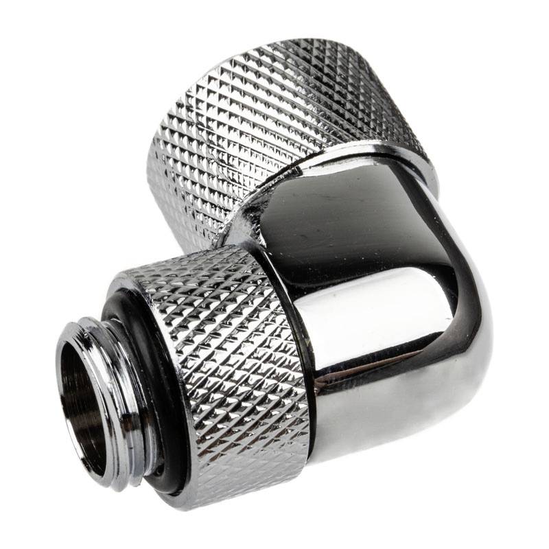 Alphacool Eiszapfen Anschluss 90 Grad G1/4 Zoll AG auf 13/10mm Wasserkühlung-Winkelverbinder