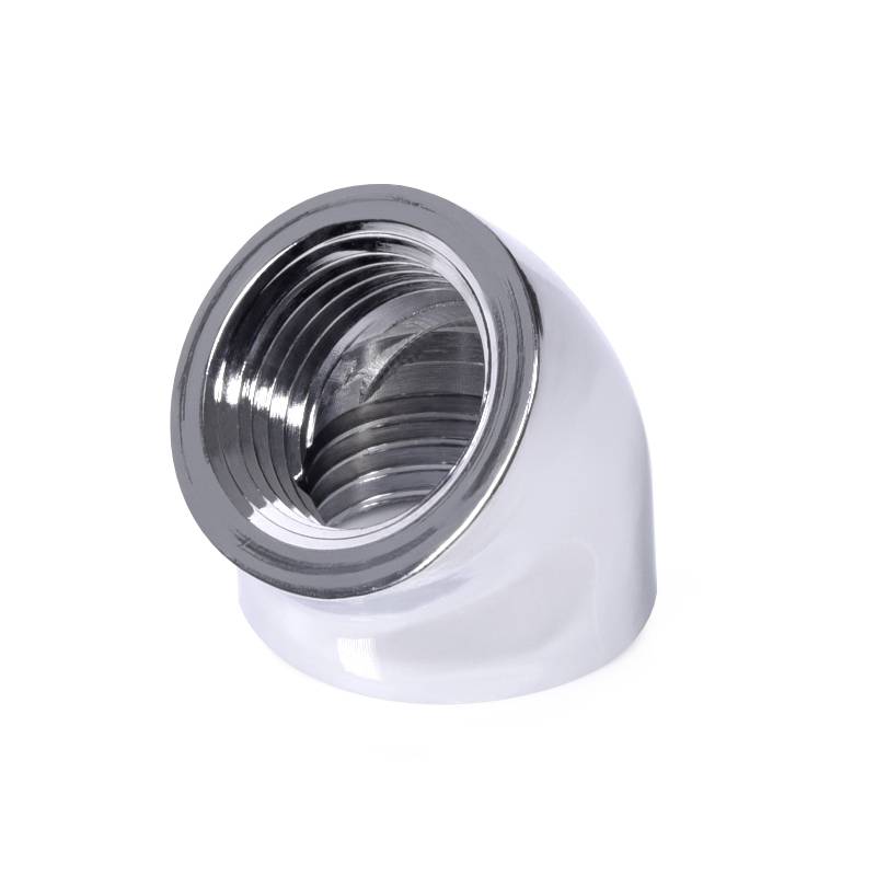 Alphacool 45 Grad G1/4 Zoll IG auf G1/4 Zoll IG Wasserkühlung-Winkelverbinder