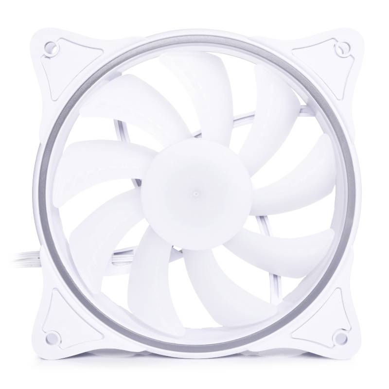 Alphacool Rise Aurora PWM-Lüfter PC-Gehäuse-Lüfter Weiß-Pink (B x H x T) 120 x 120 x 25 mm