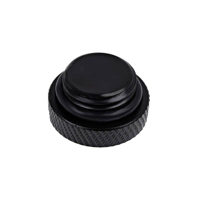 Alphacool Eiszapfen Verschlussschraube G1/4, schwarz Wasserkühlung-Fitting