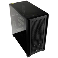 Corsair 4000D Airflow Tempered Glass Midi-Tower Gaming-Gehäuse Schwarz Corsair 4000D Airflow Tempered Glass Midi-Tower Gaming-Gehäuse Schwarz