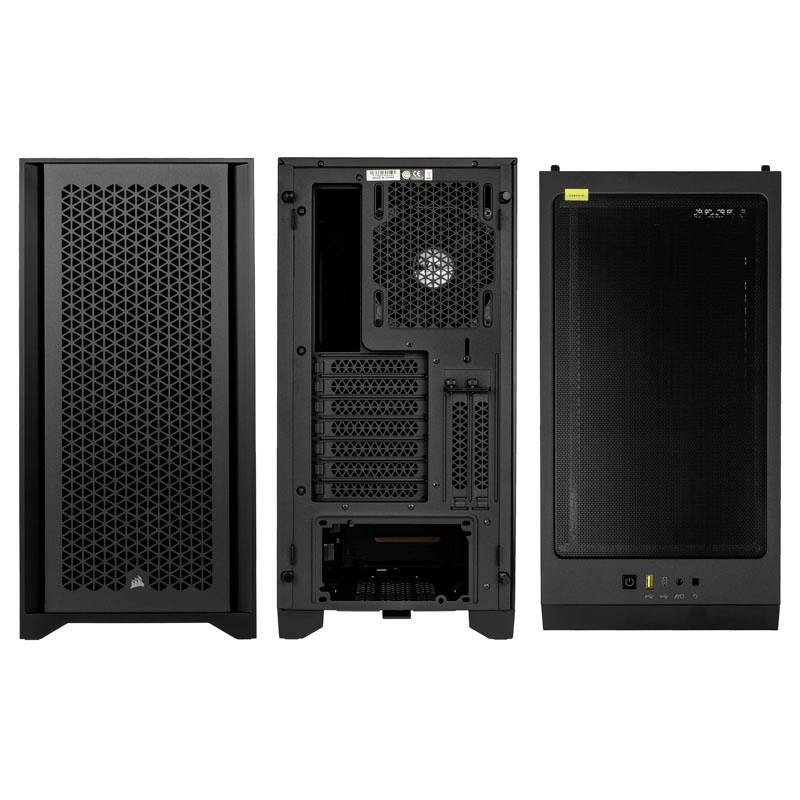 Corsair 4000D Airflow Tempered Glass Midi-Tower Gaming-Gehäuse Schwarz