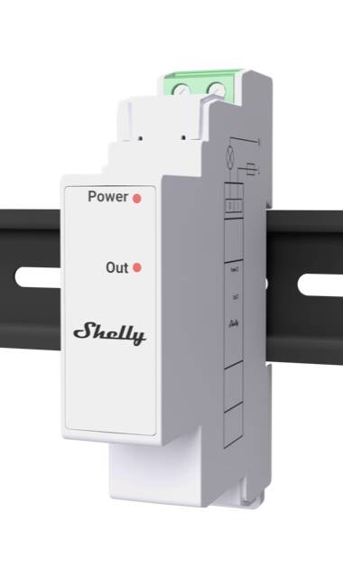 Shelly Pro 3EM Switch Add-on Stromzähler Bluetooth, Wi-Fi