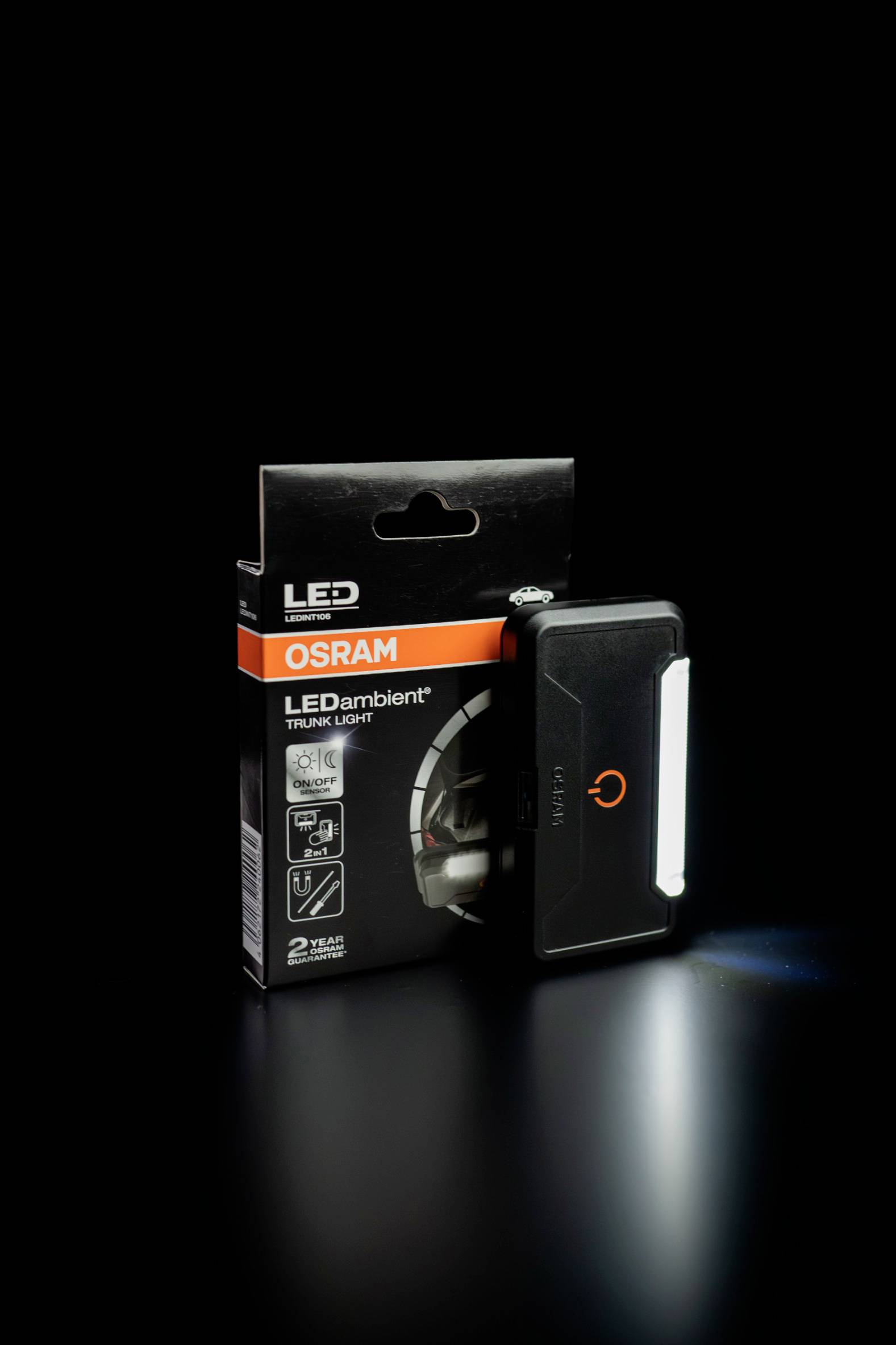 OSRAM Ambientebeleuchtung LEDINT106 LEDambient® Trunk Light LED 3.7 V (L x B x H) 63 x 17.4 x 108 m