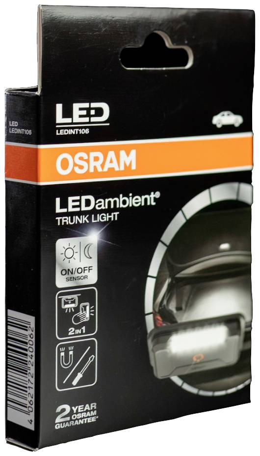 OSRAM Ambientebeleuchtung LEDINT106 LEDambient® Trunk Light LED 3.7 V (L x B x H) 63 x 17.4 x 108 m