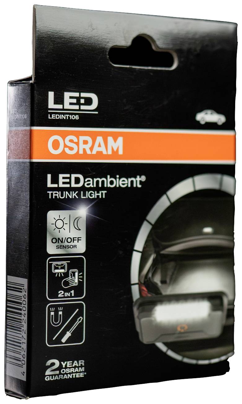 OSRAM Ambientebeleuchtung LEDINT106 LEDambient® Trunk Light LED 3.7 V (L x B x H) 63 x 17.4 x 108 m