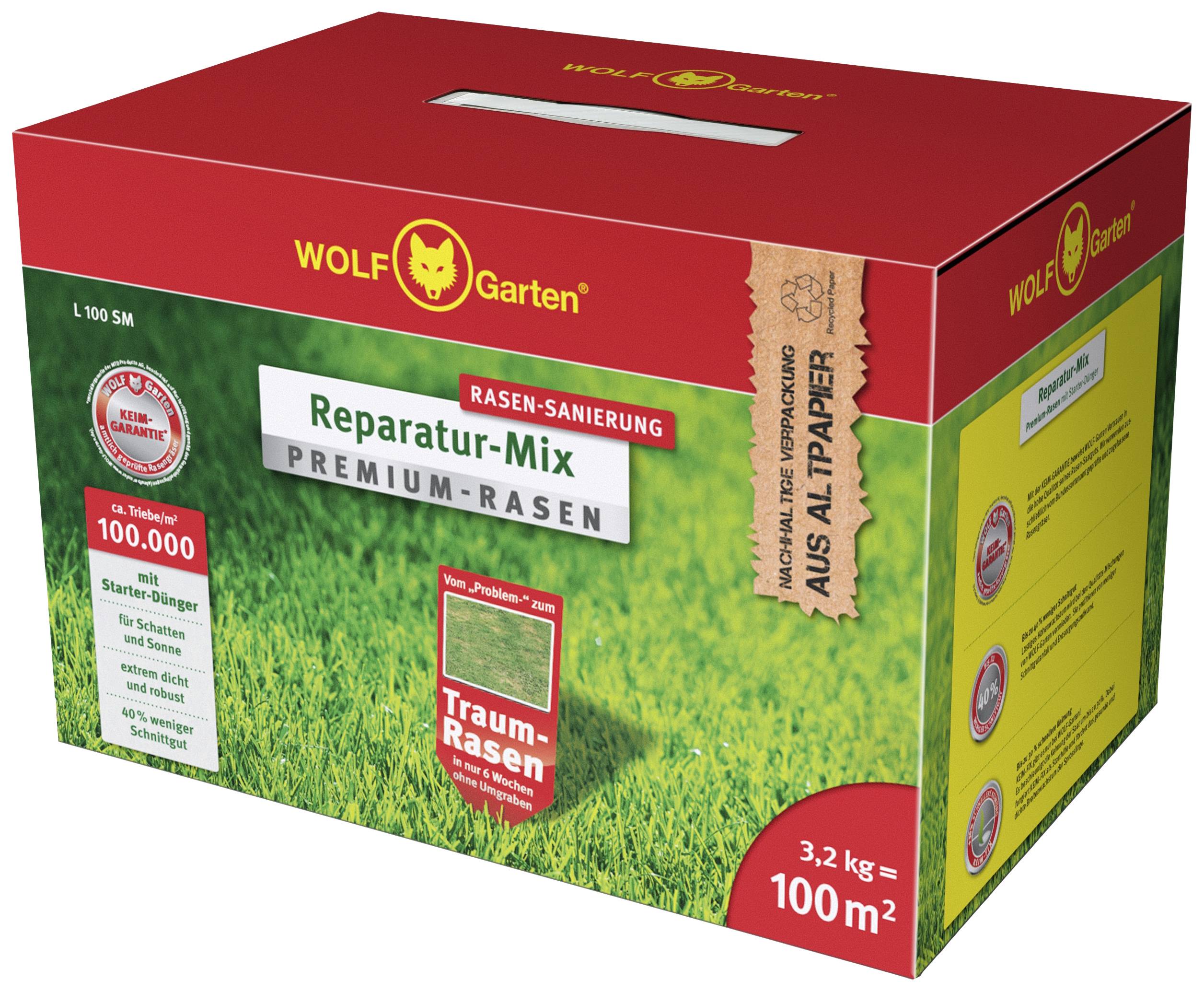 WOLF-Garten 3810026 WOLF-Garten - Premium-Rasen plus Aufbau-Dünger L 100 SM 1 St.