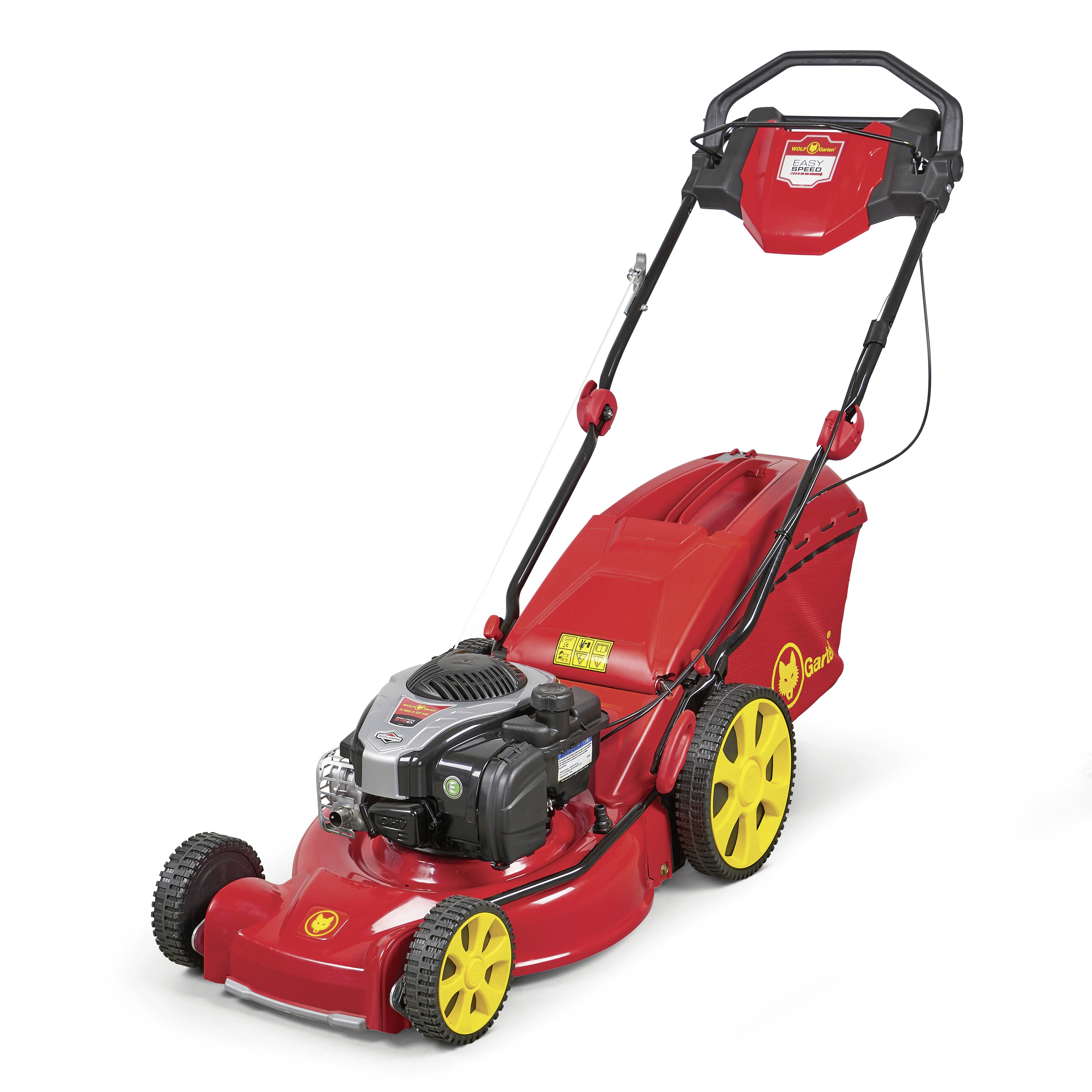 WOLF-Garten A 460 A SP HW Benzin Rasenmäher Heckauswurf, Mulchfunktion 2.4 kW Schnittbreite (max.) 46 cm Geeignet für 800 m²