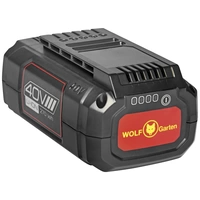 WOLF-Garten LYCOS 40/750A (650) 49AP403-650 Werkzeug-Akku Ladegerät 40V 7.5Ah Li-Ion WOLF-Garten LYCOS 40/750A (650) 49AP403-650 Werkzeug-Akku Ladegerät 40V 7.5Ah Li-Ion
