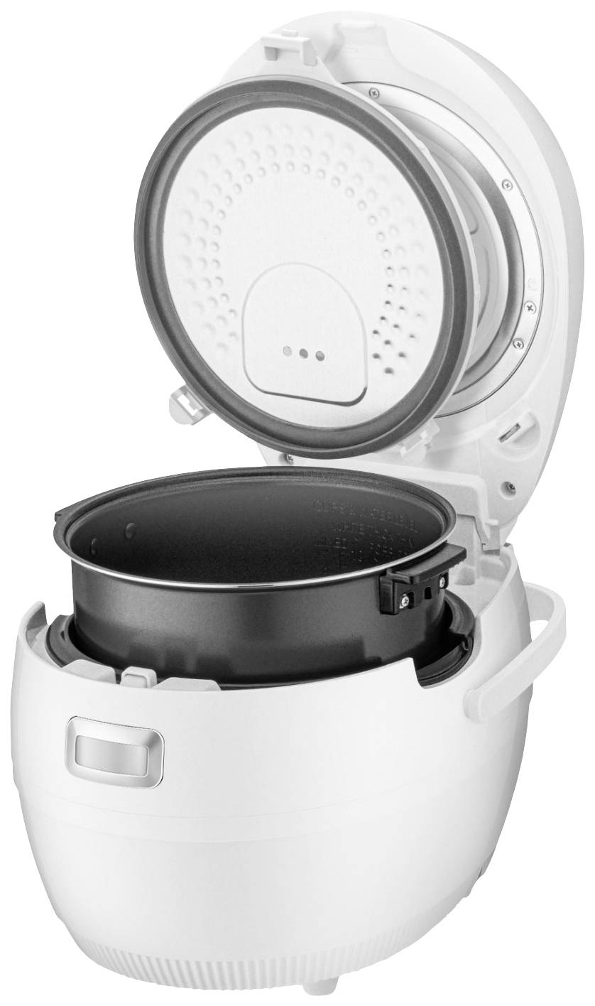 Cuckoo CR-1020F Reiskocher Weiß Kontrollleuchte, Antihaftbeschichtung, Überhitzungsschutz