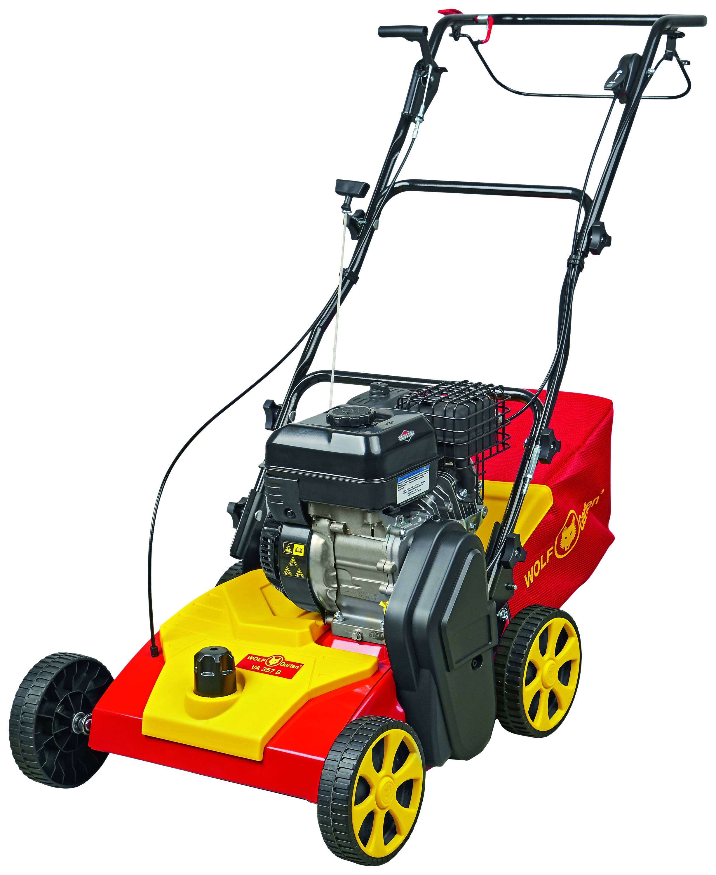 WOLF-Garten VA 357 B Benzin Vertikutierer Heckauswurf Arbeitsbreite 35cm