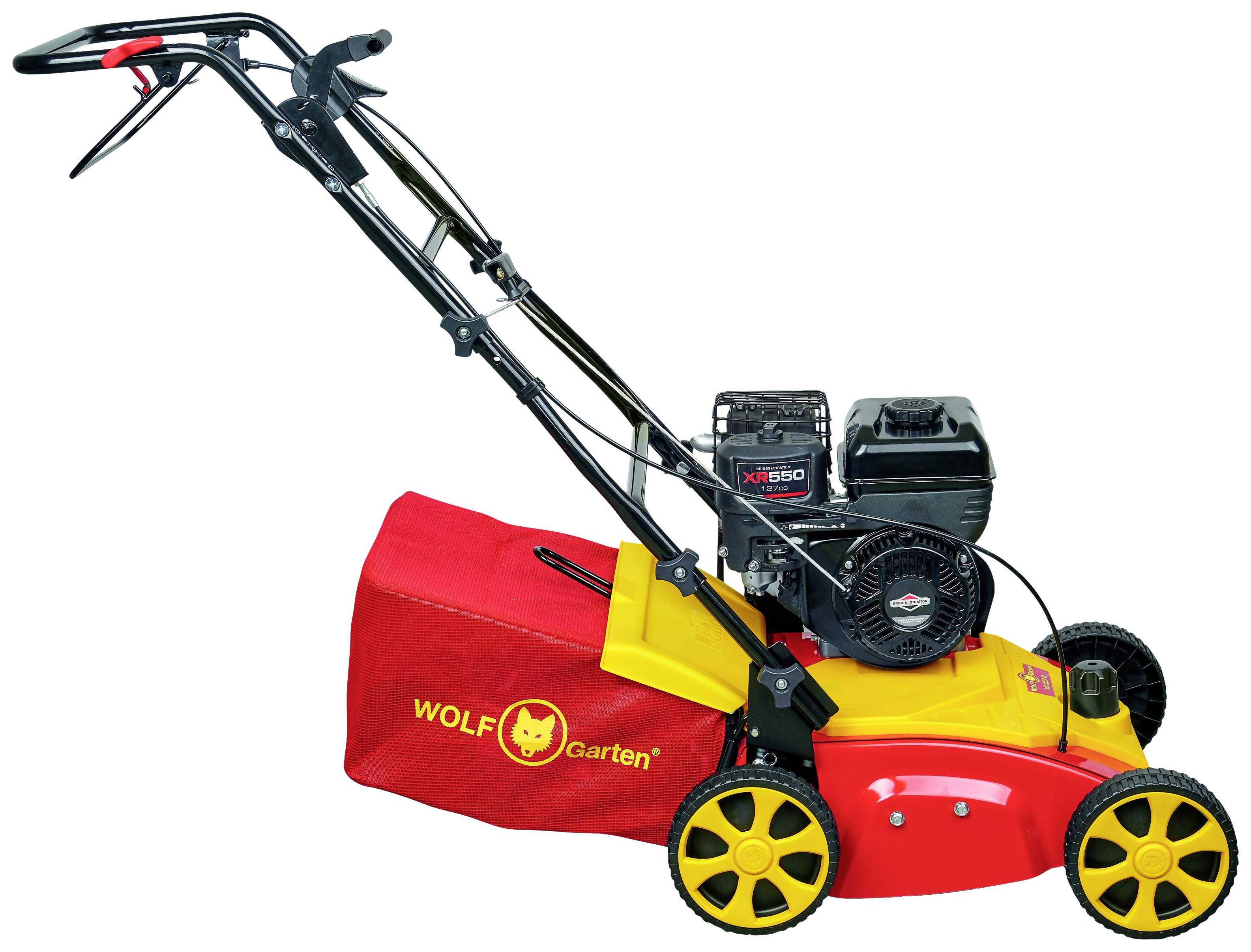 WOLF-Garten VA 357 B Benzin Vertikutierer Heckauswurf Arbeitsbreite 35cm