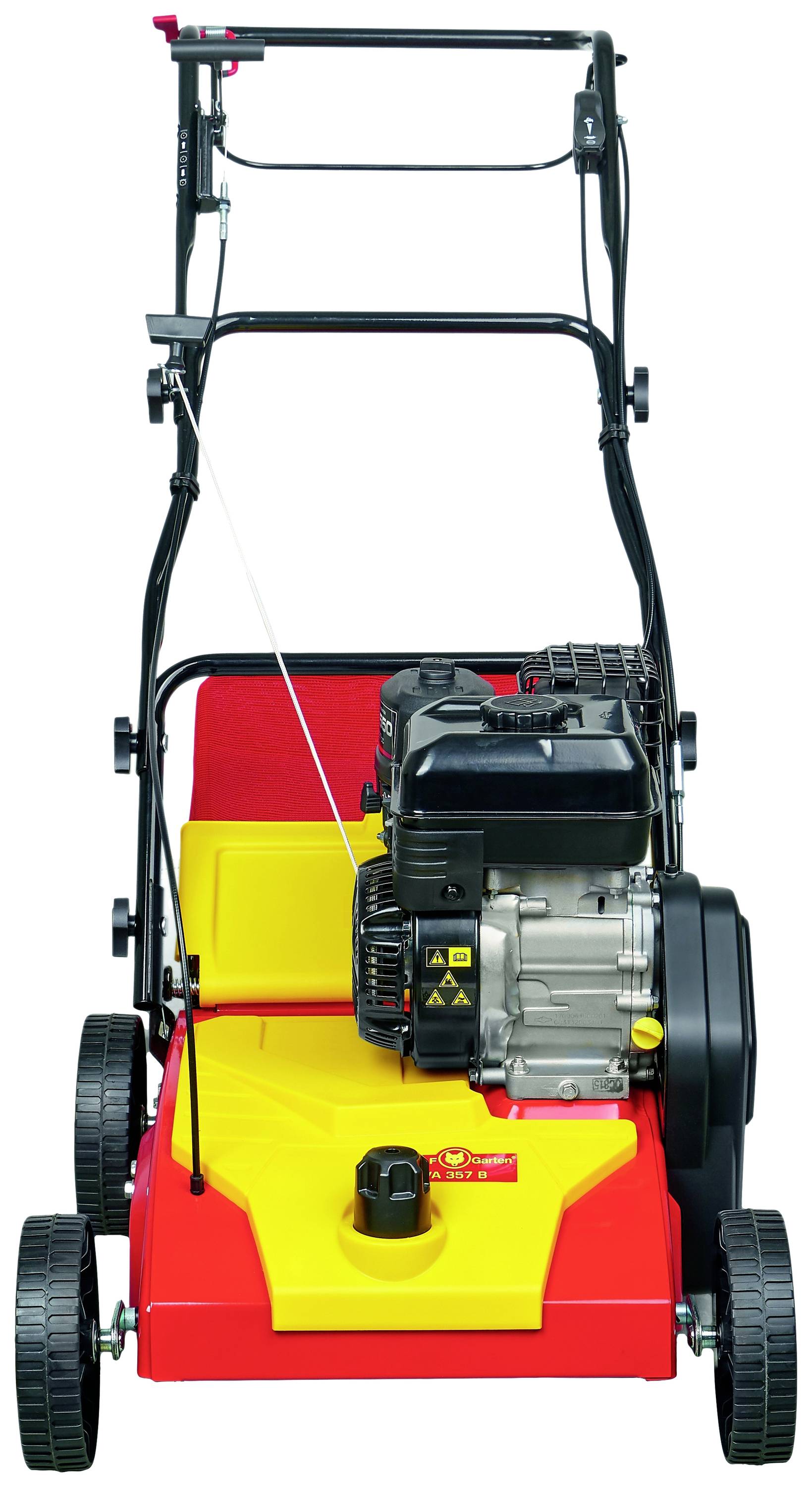 WOLF-Garten VA 357 B Benzin Vertikutierer Heckauswurf Arbeitsbreite 35cm