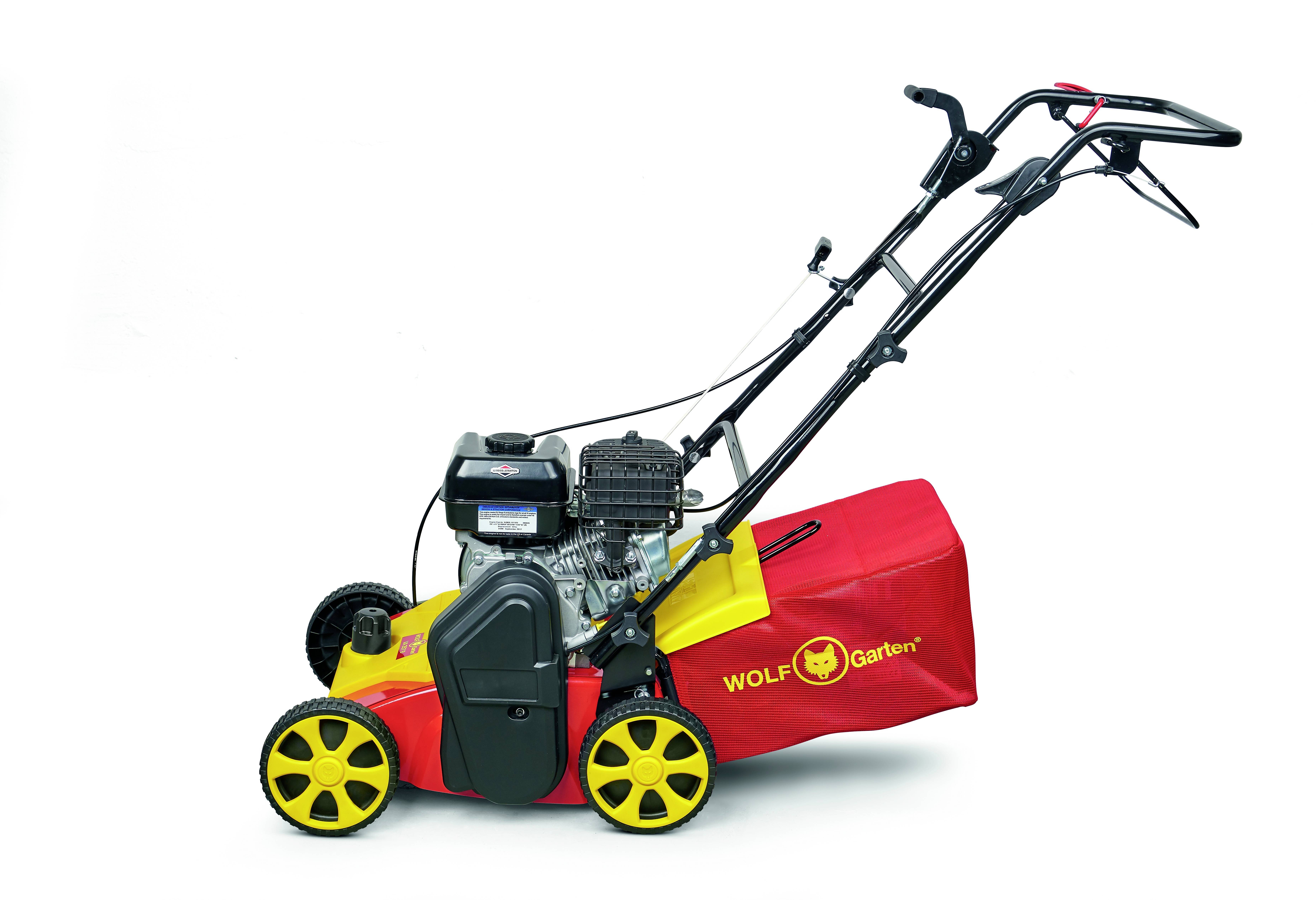 WOLF-Garten VA 357 B Benzin Vertikutierer Heckauswurf Arbeitsbreite 35cm