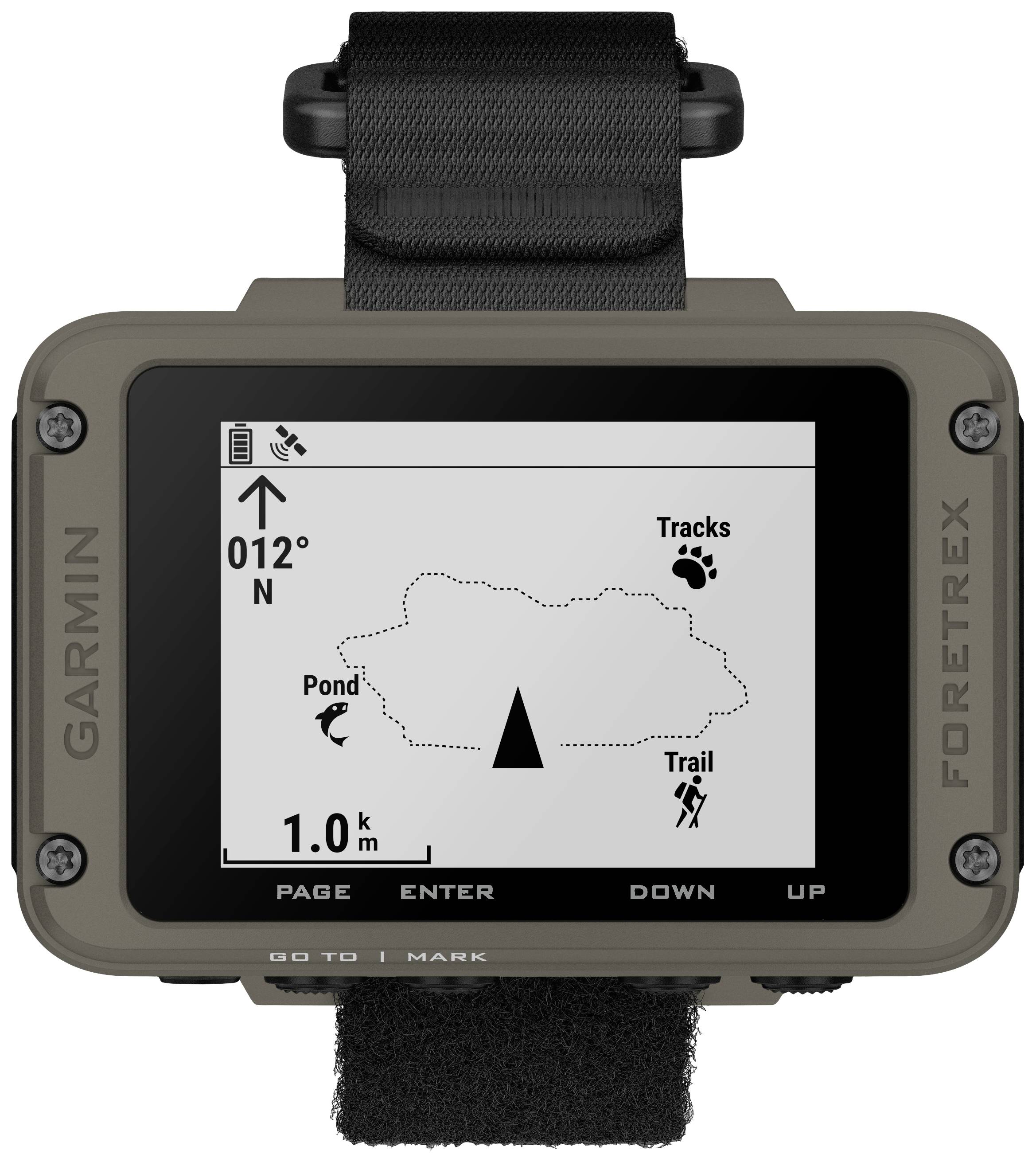 Garmin FORETREX® 901 GPS-Uhr Schwarz