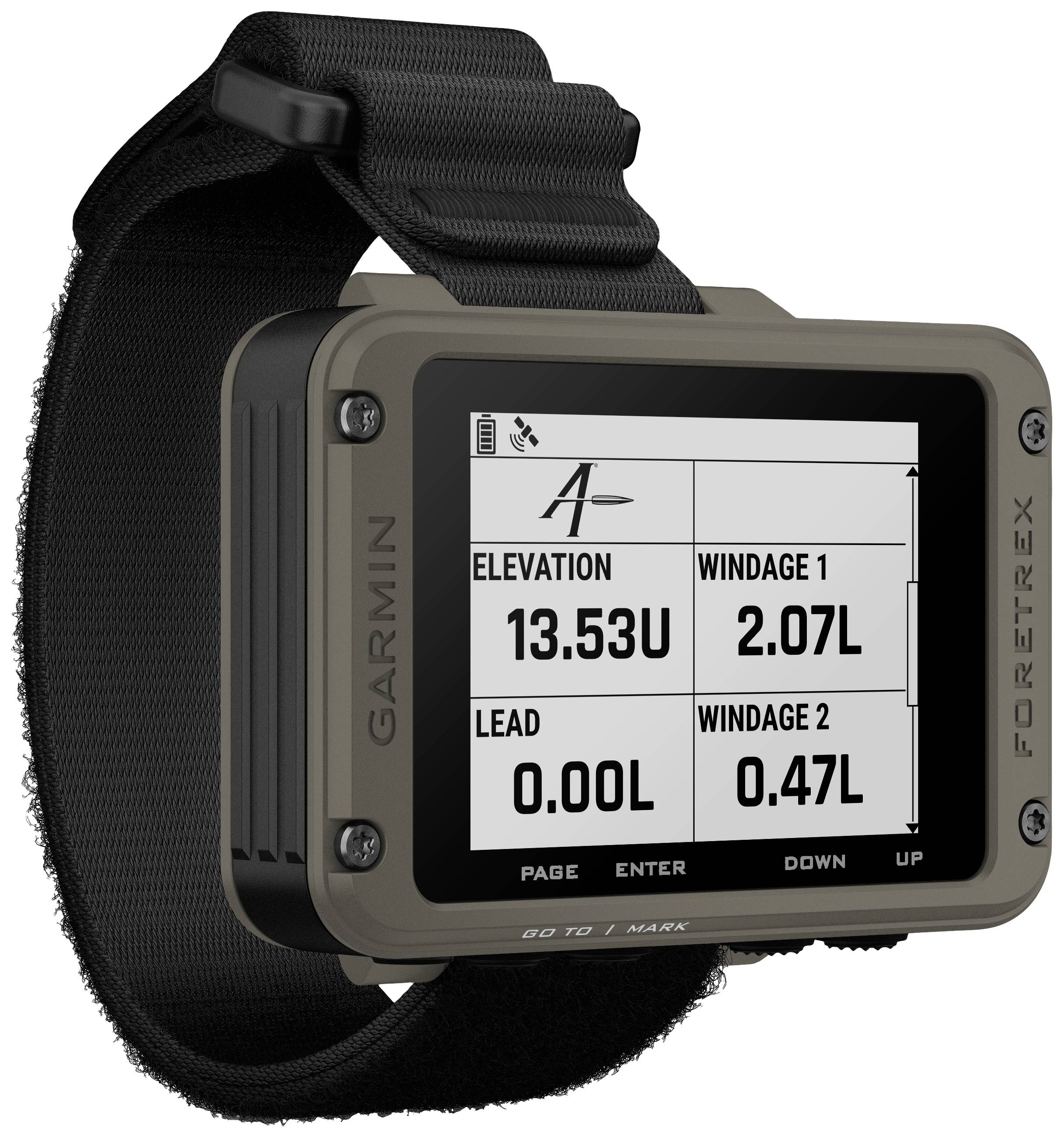 Garmin FORETREX® 901 GPS-Uhr Schwarz