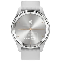 Garmin VIVOMOVE® TREND Smartwatch 40mm Hellgrau, Silber Garmin VIVOMOVE® TREND Smartwatch 40mm Hellgrau, Silber