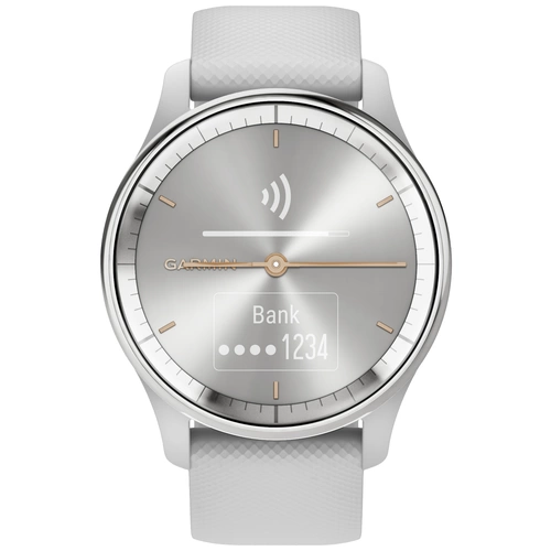 Garmin VIVOMOVE® TREND Smartwatch 40mm Hellgrau, Silber Garmin VIVOMOVE® TREND Smartwatch 40mm Hellgrau, Silber