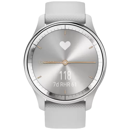 Garmin VIVOMOVE® TREND Smartwatch 40mm Hellgrau, Silber Garmin VIVOMOVE® TREND Smartwatch 40mm Hellgrau, Silber