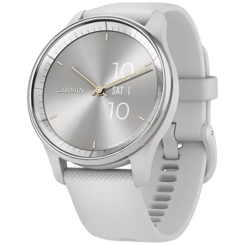 Garmin VIVOMOVE® TREND Smartwatch 40mm Hellgrau, Silber Garmin VIVOMOVE® TREND Smartwatch 40mm Hellgrau, Silber
