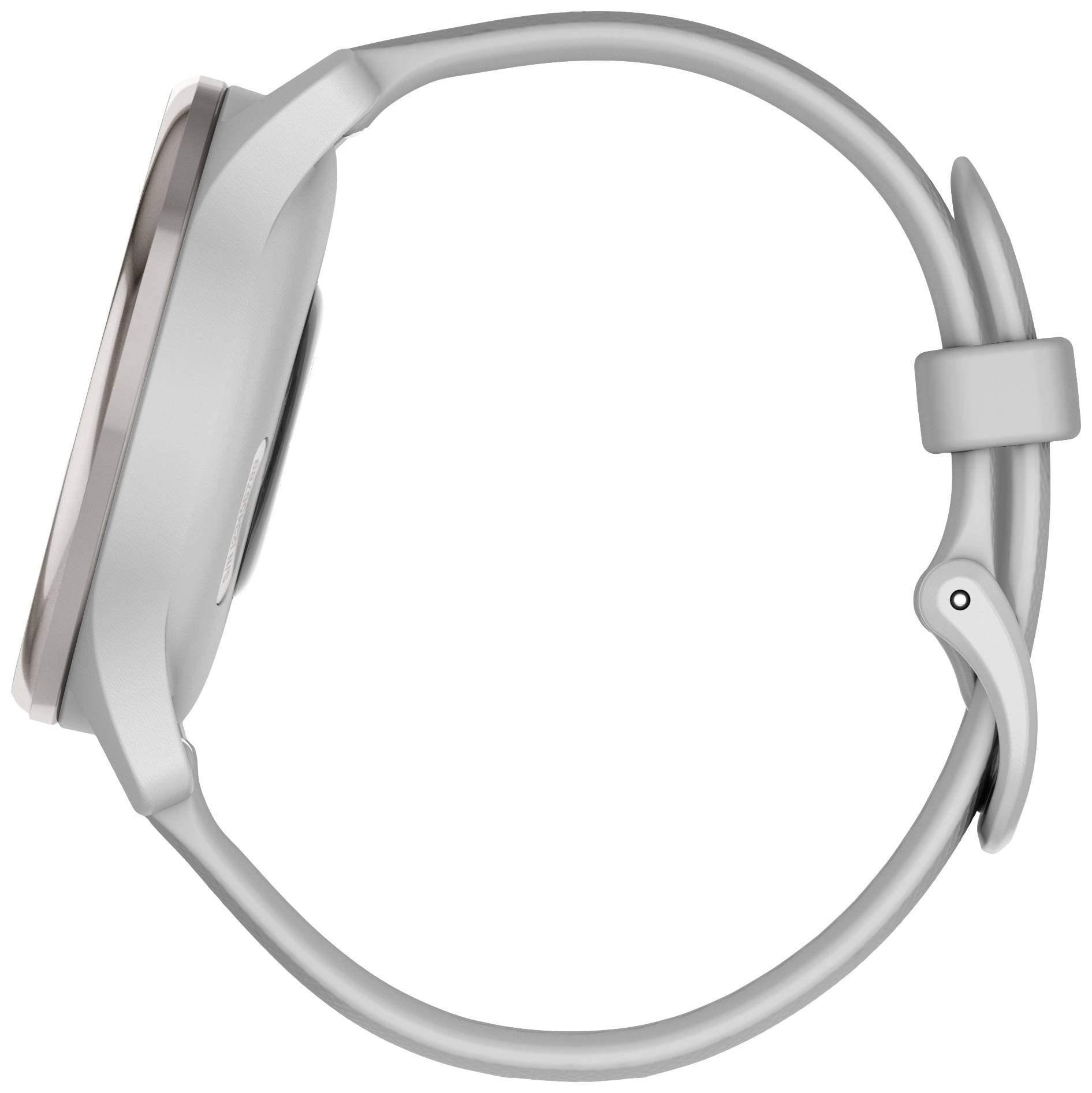 Garmin VIVOMOVE® TREND Smartwatch 40 mm Hellgrau, Silber