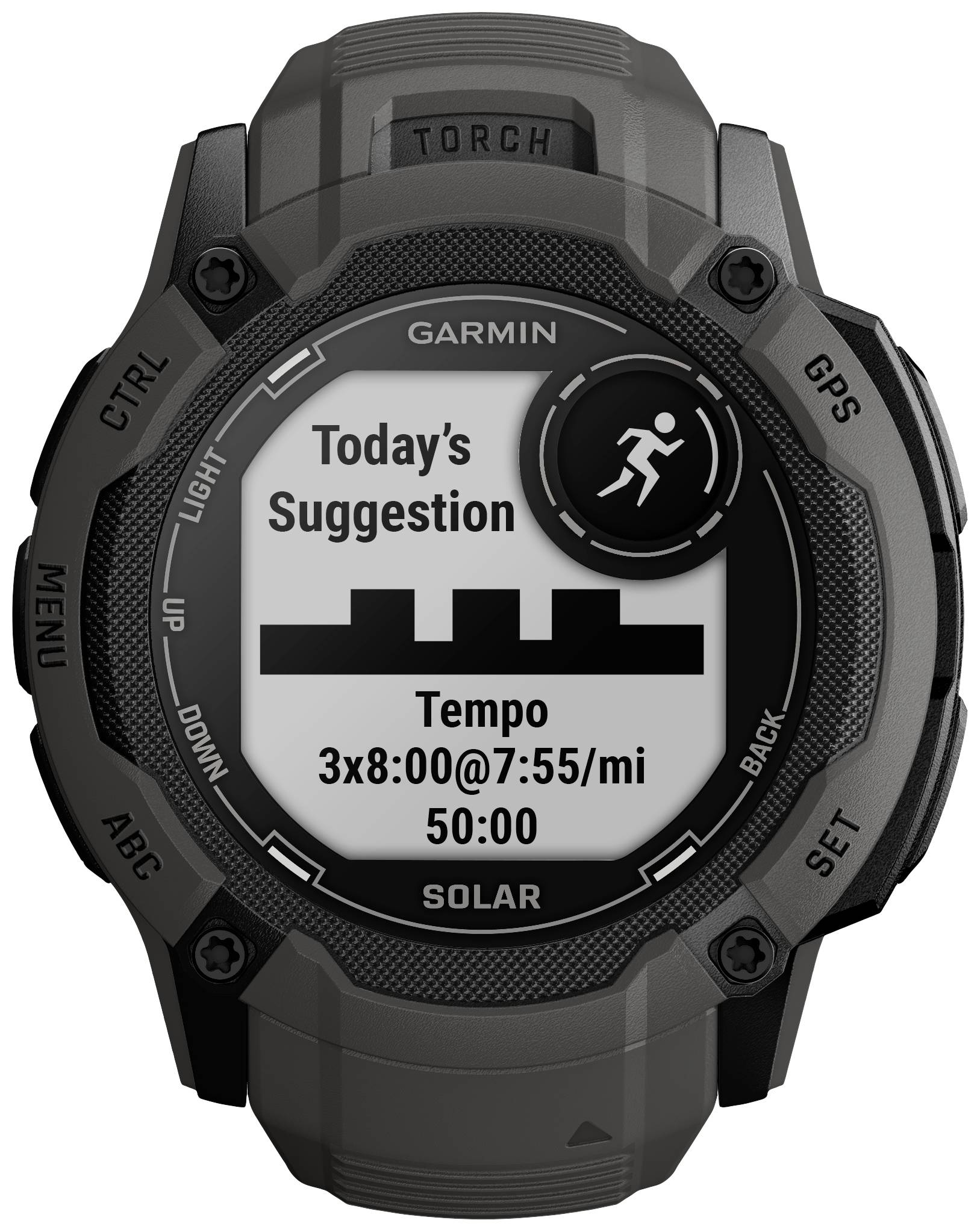 Garmin INSTINCT® 2X SOLAR Smartwatch Graphit