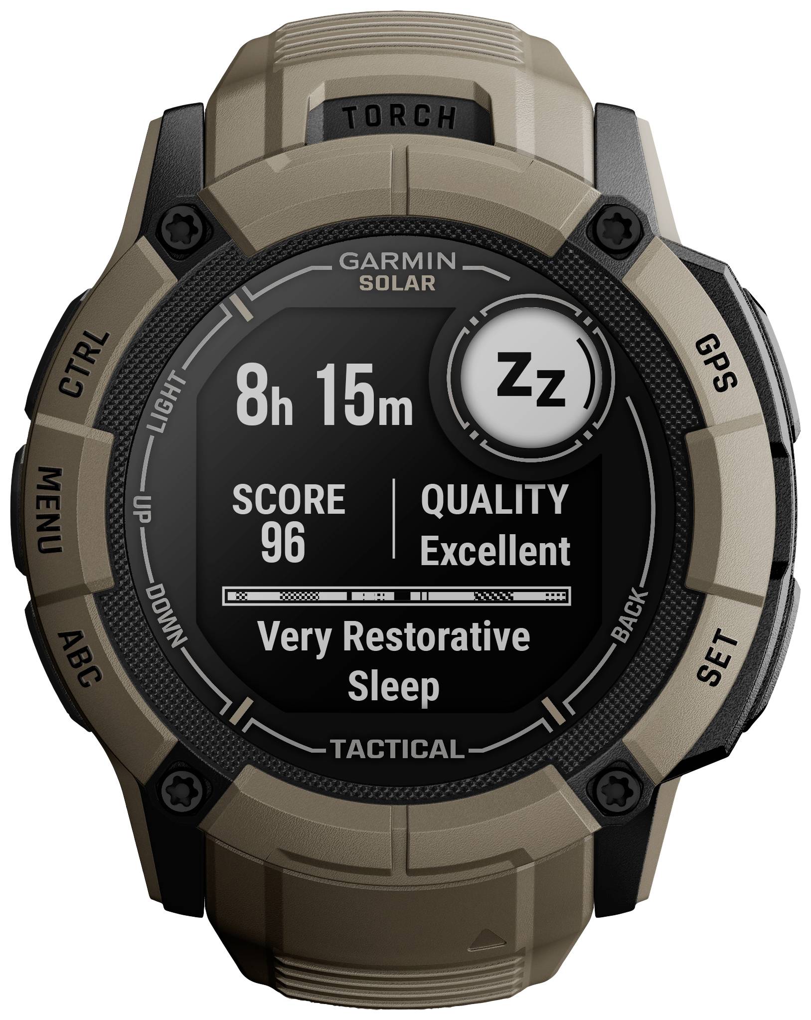 Garmin INSTINCT® 2X SOLAR TACTICAL EDITION Smartwatch Olivgrün