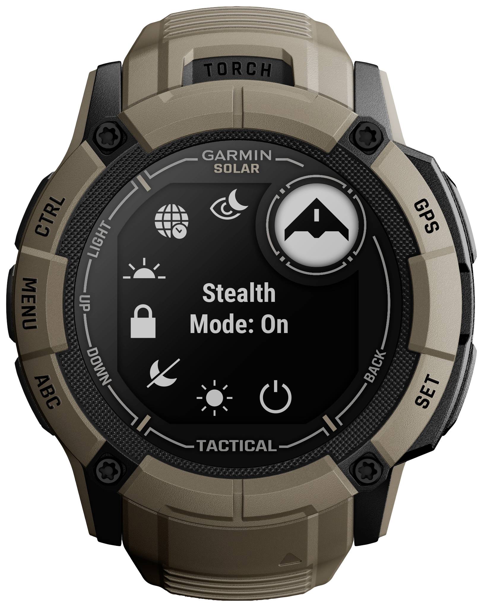 Garmin INSTINCT® 2X SOLAR TACTICAL EDITION Smartwatch Olivgrün