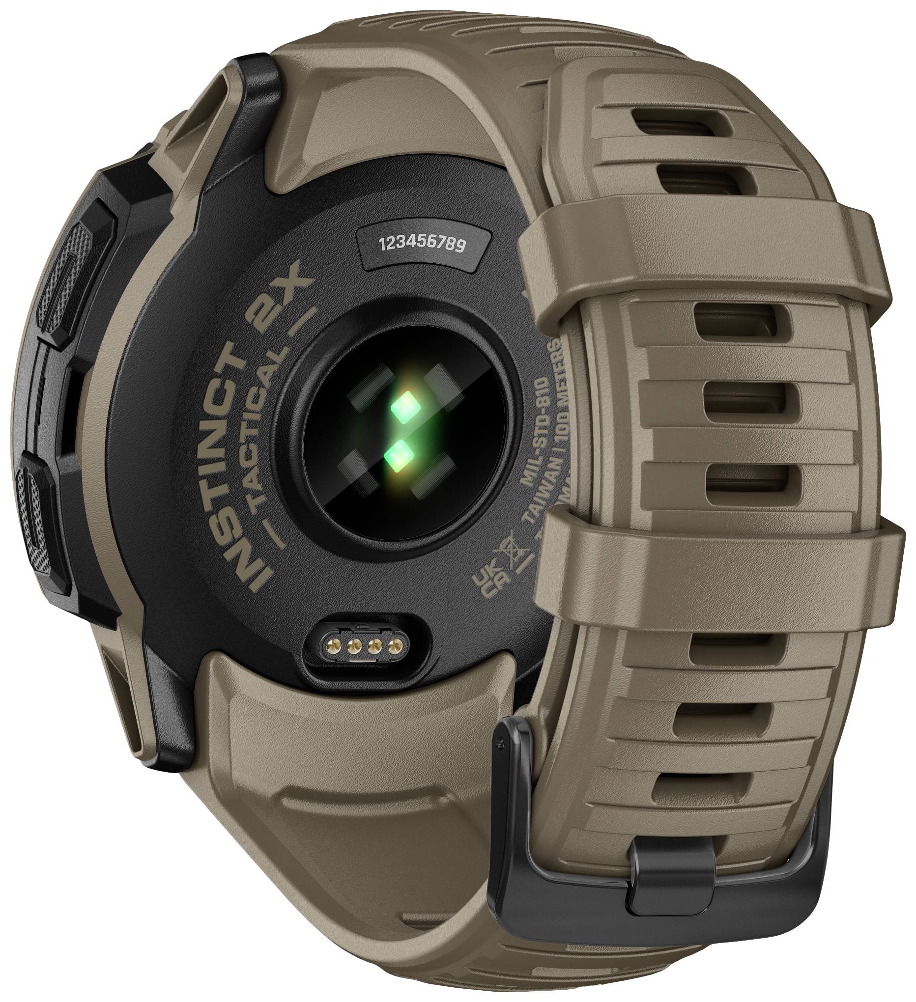 Garmin INSTINCT® 2X SOLAR TACTICAL EDITION Smartwatch Olivgrün