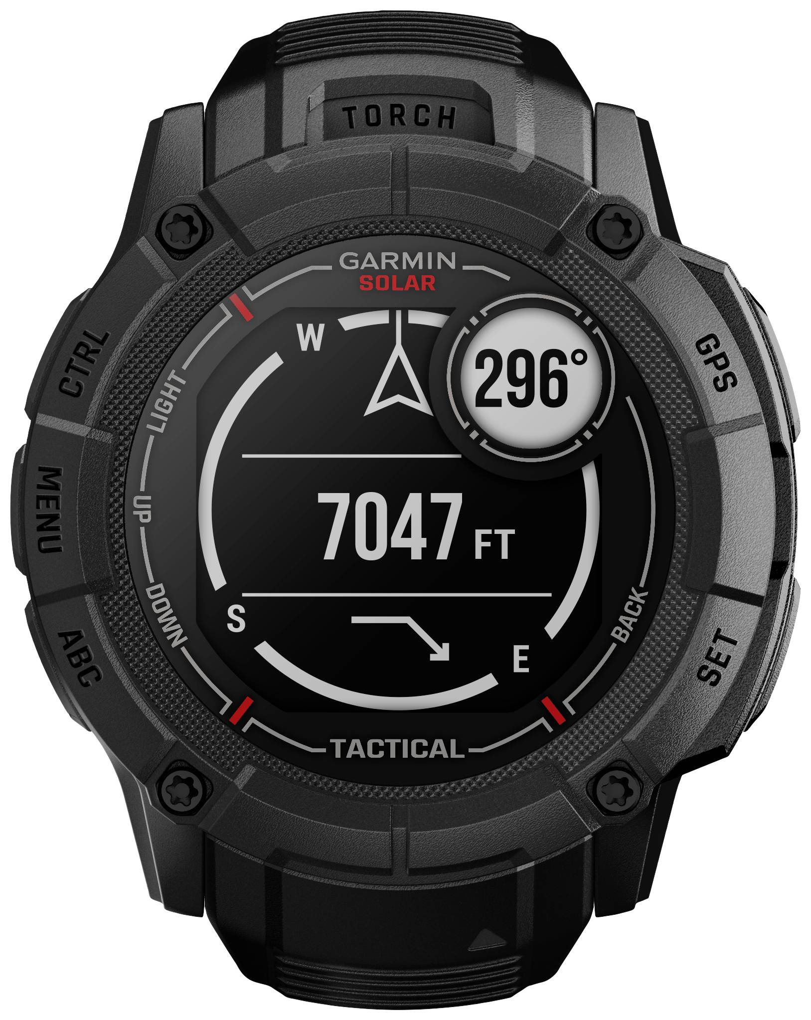 Garmin INSTINCT® 2X SOLAR TACTICAL EDITION Smartwatch Schwarz