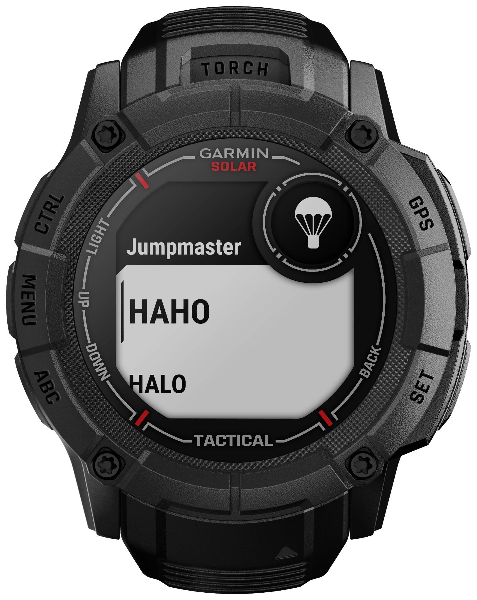 Garmin INSTINCT® 2X SOLAR TACTICAL EDITION Smartwatch Schwarz