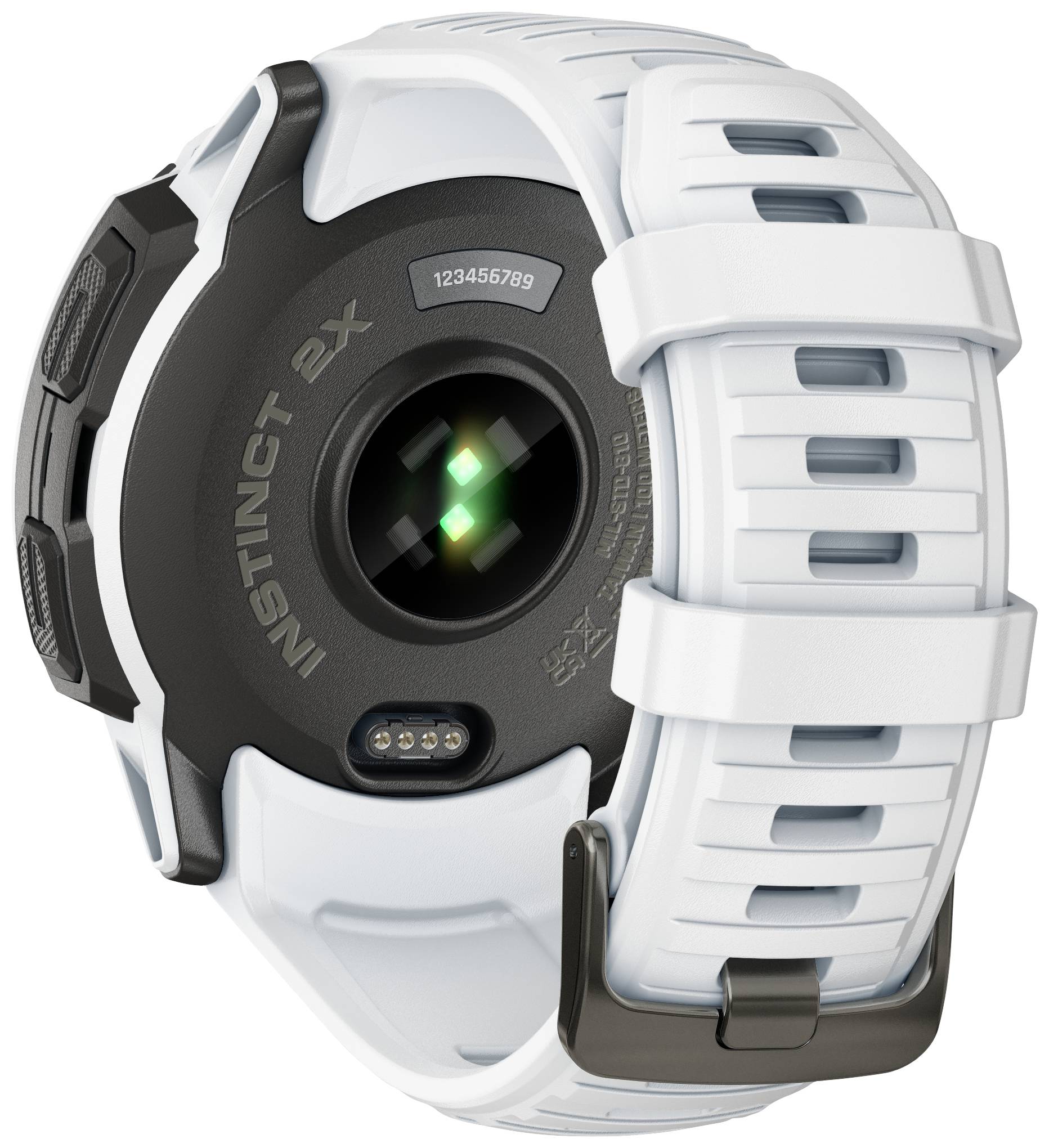 Garmin INSTINCT® 2X SOLAR Smartwatch Stein, Weiß