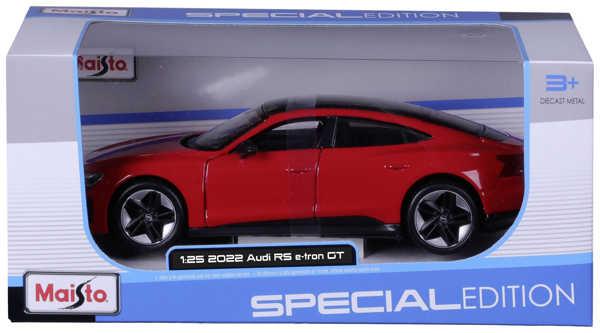 Maisto Audi RS e-tron GT, rot 1:24 Modellauto