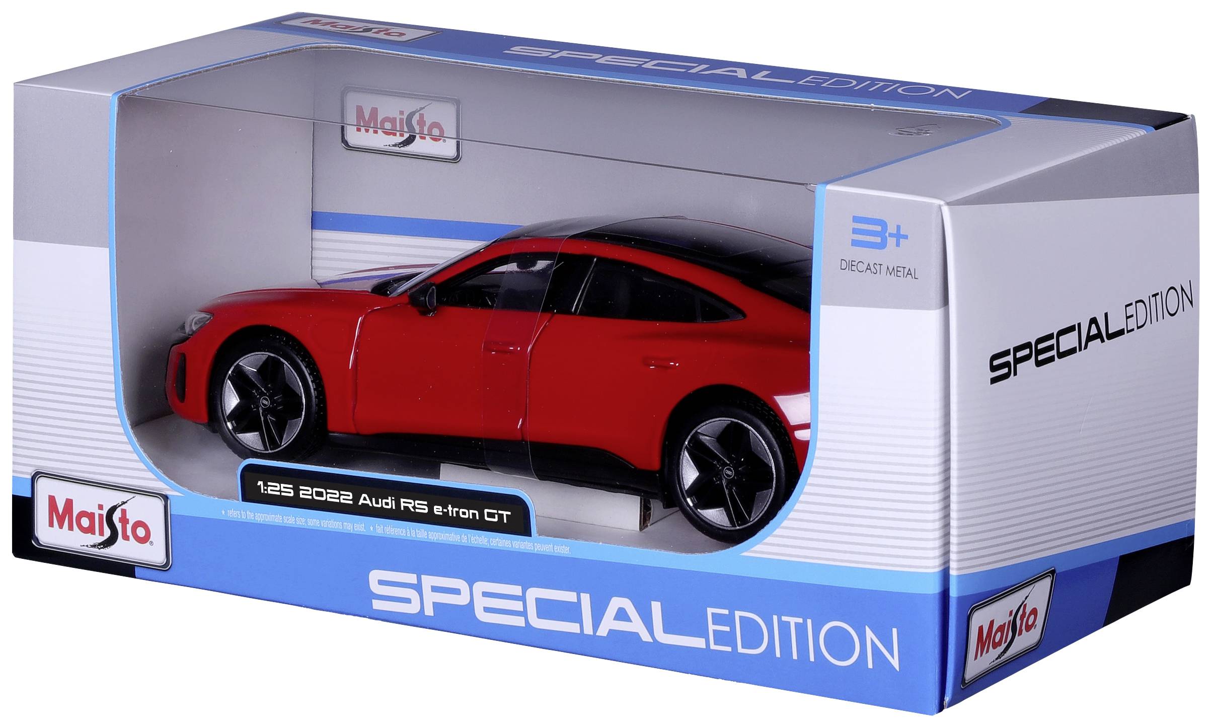 Maisto Audi RS e-tron GT, rot 1:24 Modellauto