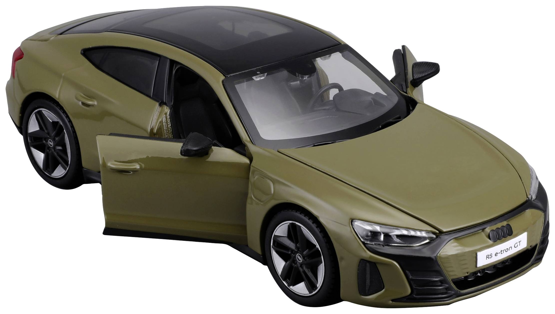 Maisto Audi RS e-tron GT, tactial grün 1:24 Modellauto