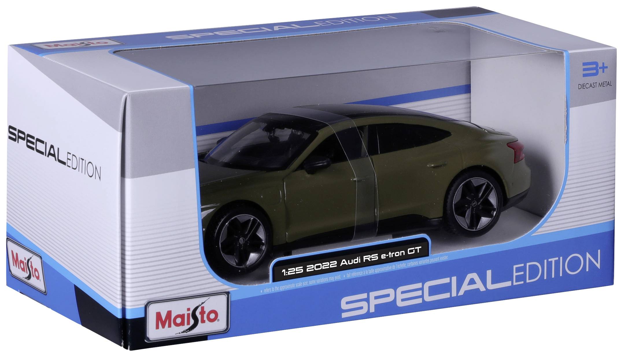 Maisto Audi RS e-tron GT, tactial grün 1:24 Modellauto