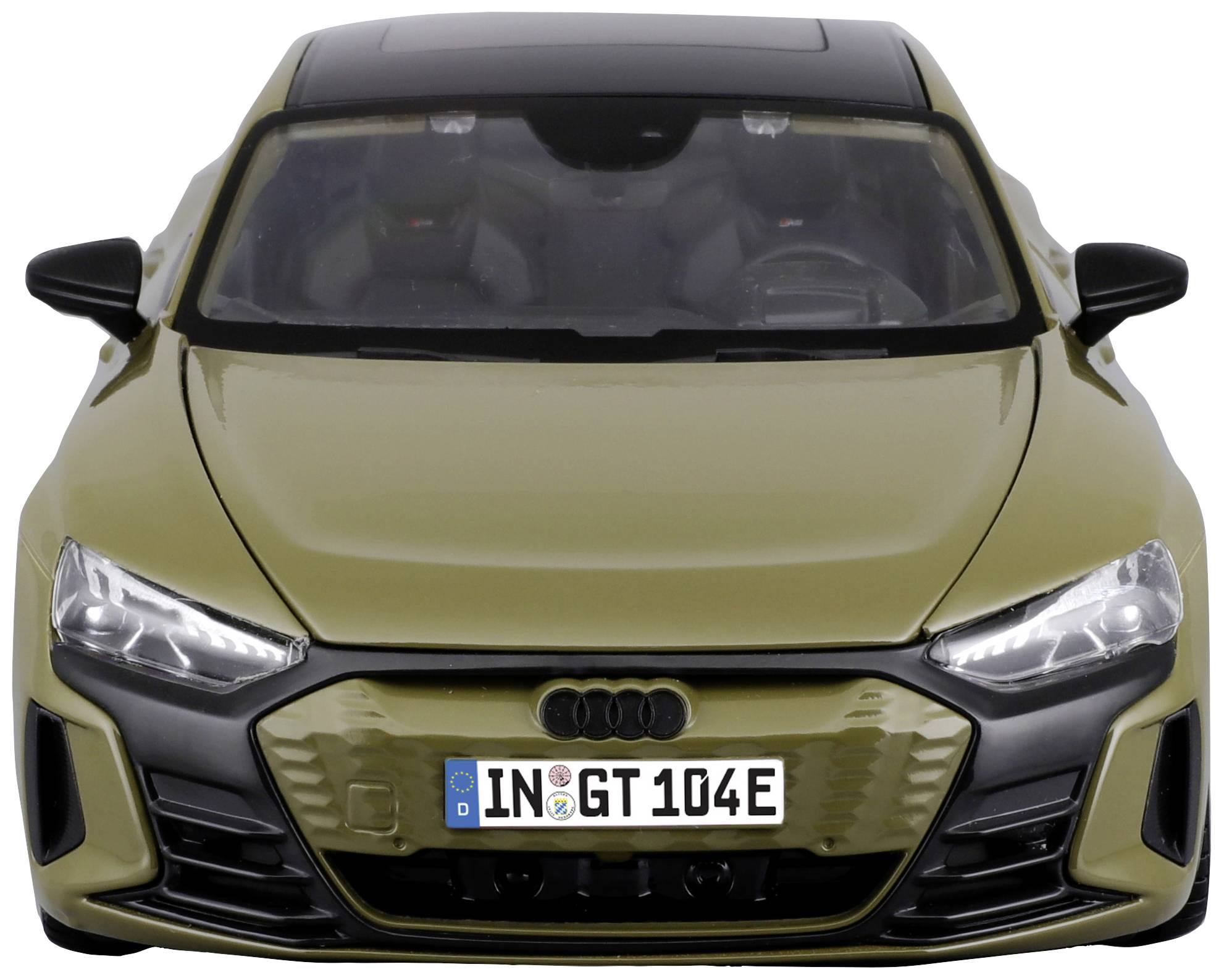 Bburago Audi RS e-tron GT 2022, tactical grün 1:18 Modellauto